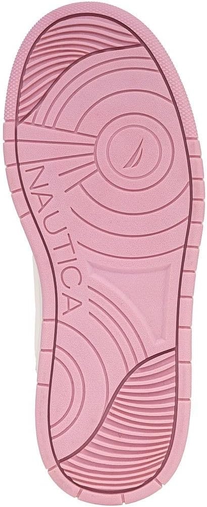 image:imageNAUTICA Kids Boys and Girls High Top Shoe Casual Fashion Basketball Boot Sneakers Big KidLittle Kid Sizes HorizonPink Pastel Platform