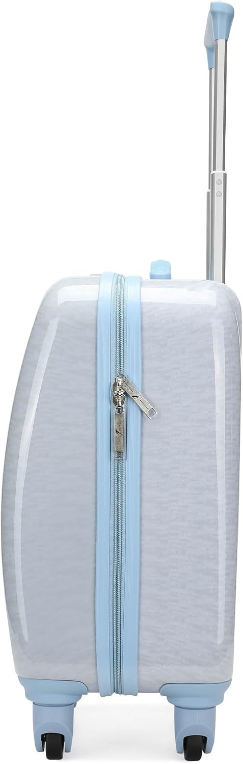 image:imageNAUTICA Kids Luggage 18 Airline Approved Rolling Hardside Upright Carryon Suitcase with Wheels Pirate AhoyPolar Voyage