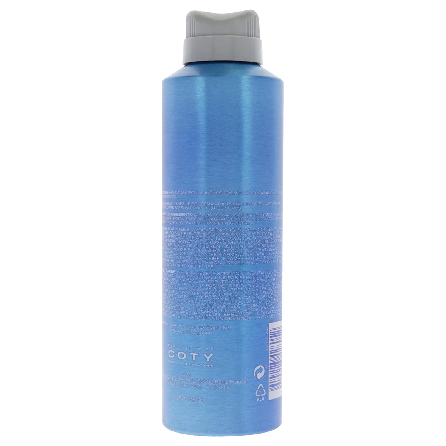 image:imageNautica Blue Deo Body Spray 6 fl oz Pack of 1 Notes of Basil Jasmine and Cedarwood Mens Fragrance Long Lasting Everyday FragranceBlue Deodorant