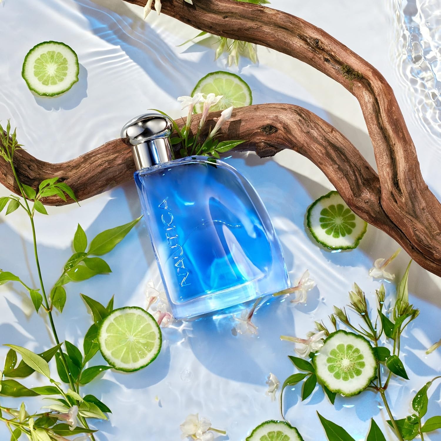 image:imageNautica Blue Deo Body Spray 6 fl oz Pack of 1 Notes of Basil Jasmine and Cedarwood Mens Fragrance Long Lasting Everyday FragranceBlue Eau de Toilette