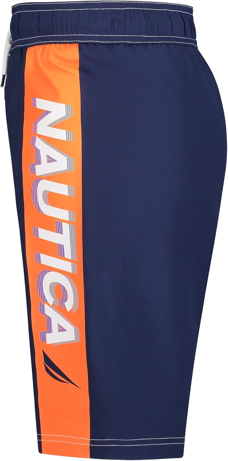 image:imageNautica Boys 47 Swim TrunkIn Motion J Navy