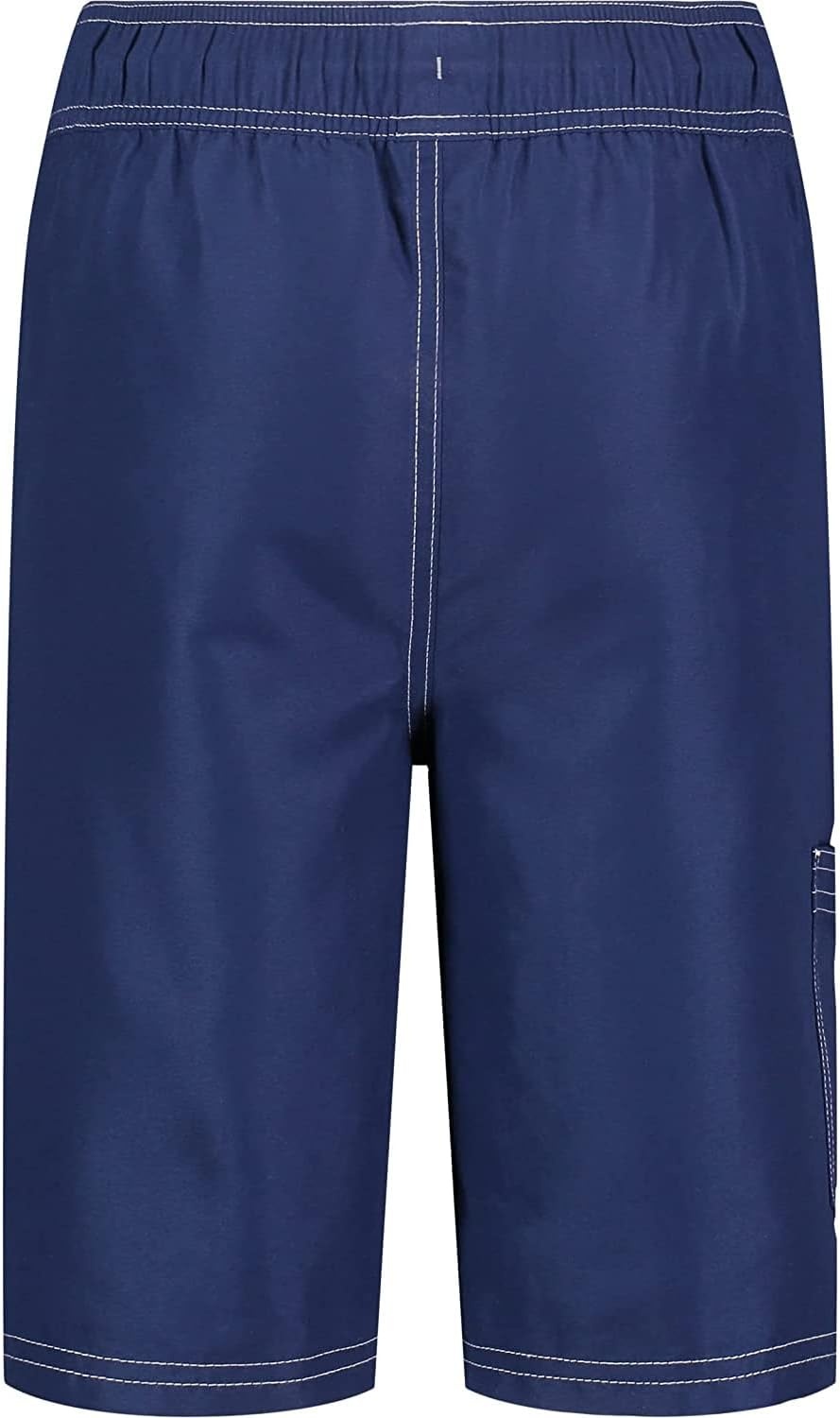 image:imageNautica Boys 47 Swim TrunkJ Navy Stripe