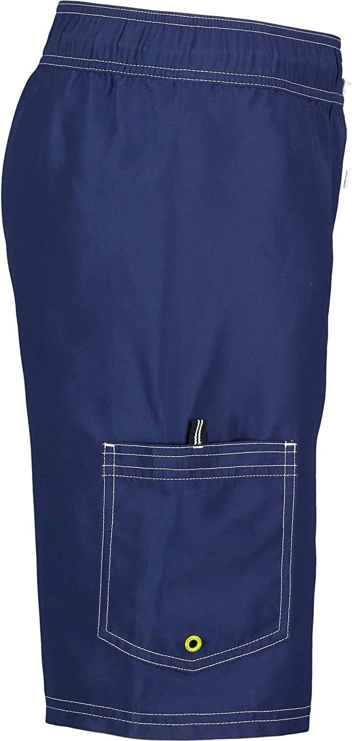 image:imageNautica Boys 47 Swim TrunkJ Navy Stripe