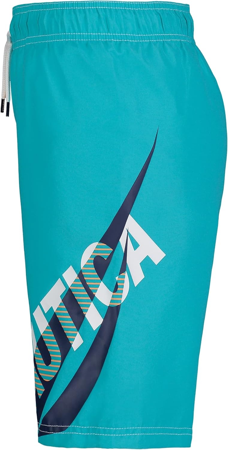 image:imageNautica Boys 47 Swim TrunkTailwinds Scuba Blue
