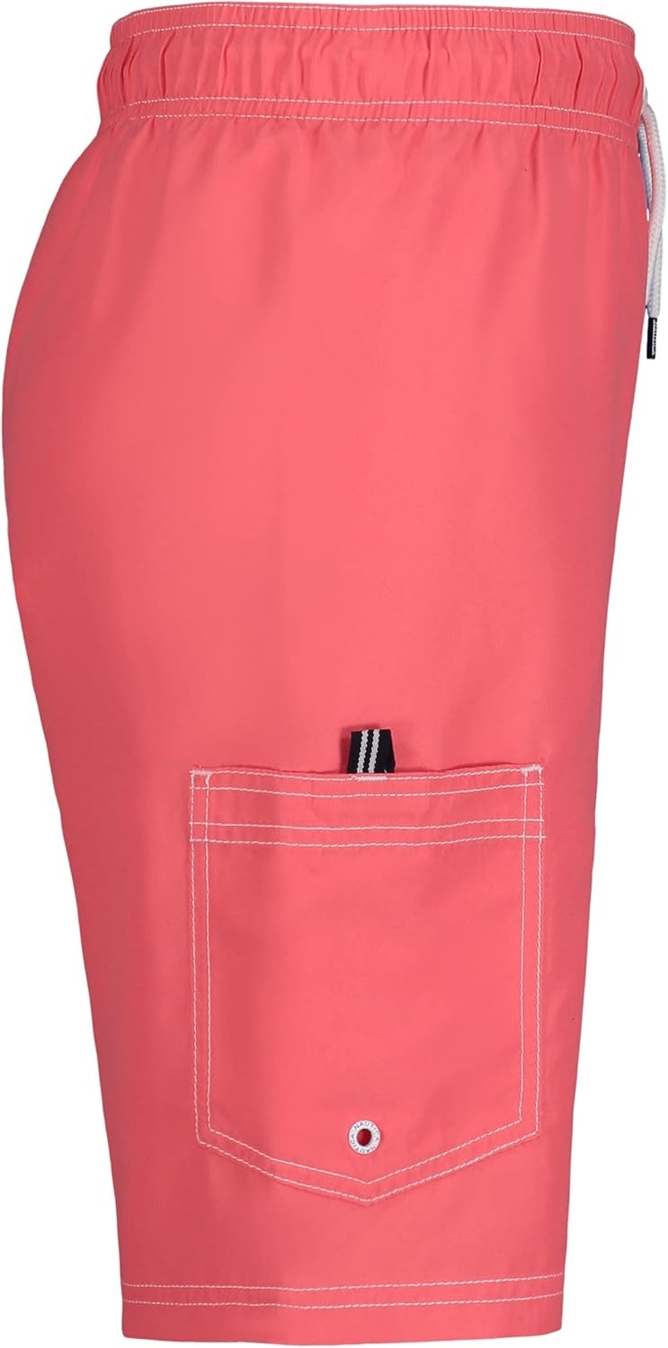 image:imageNautica Boys 47 Swim TrunkTailwinds Teaberry