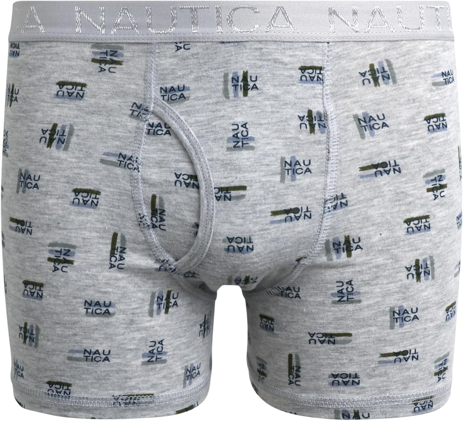image:imageNautica Boys Boxer Briefs 36 Pack Comfort Stretch Cotton Kids Underwear Boxers for Boys with Contour Pouch Sizes 618Heather IconDusk HeatherNavy Heather3pk