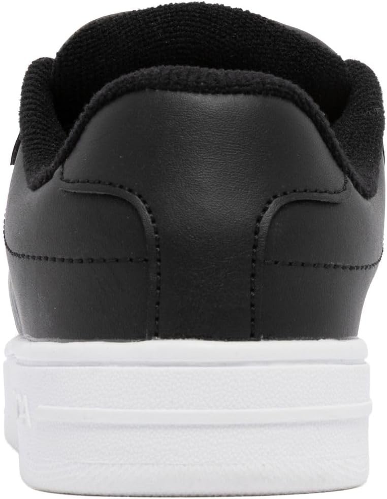 image:imageNautica Boys Girls Casual Fashion Shoes Comfortable Soccer Classic Walking Tennis Sneakers for Kids Breathable Lightweight amp Flexible Lace UpBungeeBlack Whitescottford