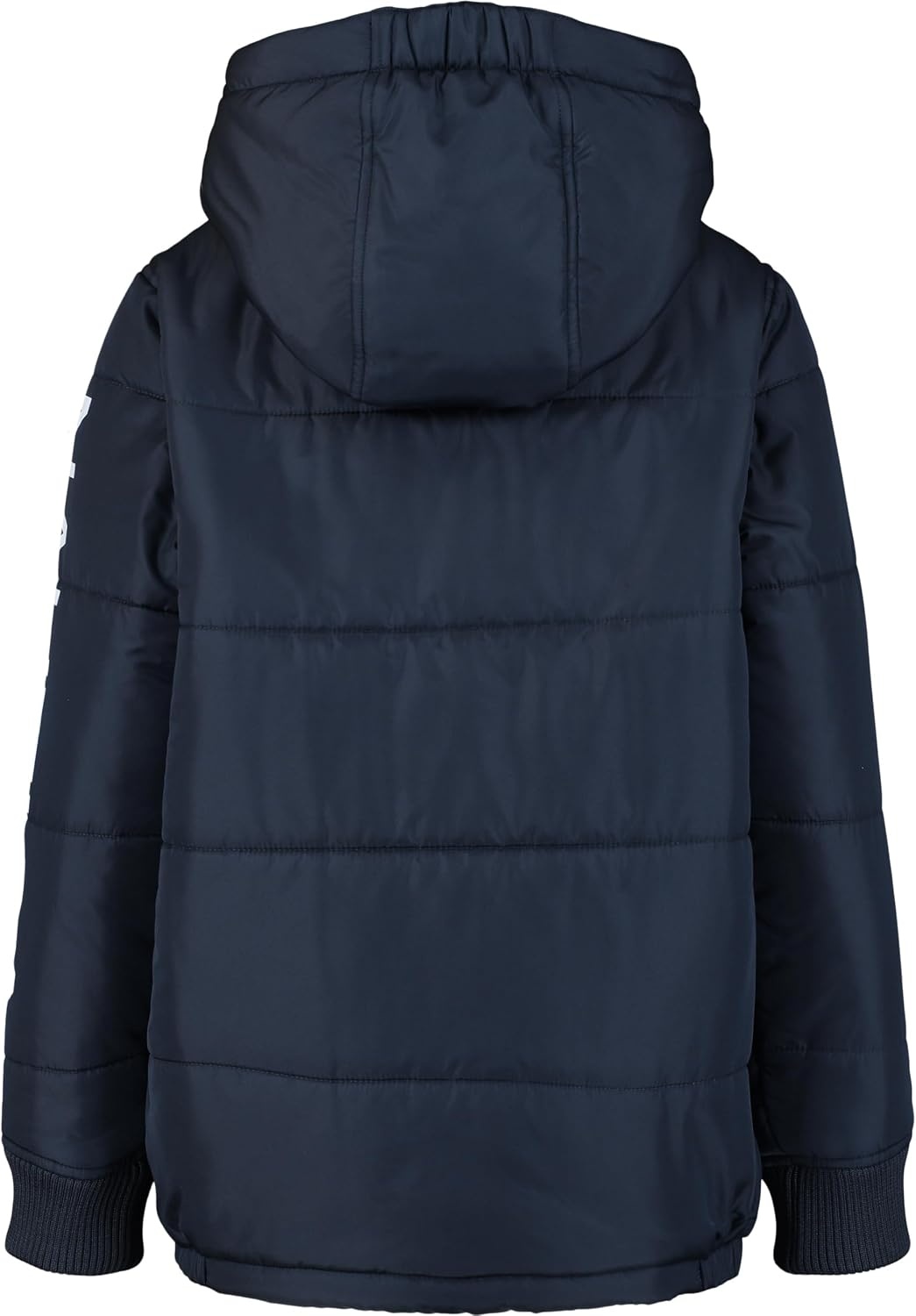 image:imageNautica Boys Heavyweight Hooded Bubble Jacket With Polar Fleece LiningNew Sport Navy