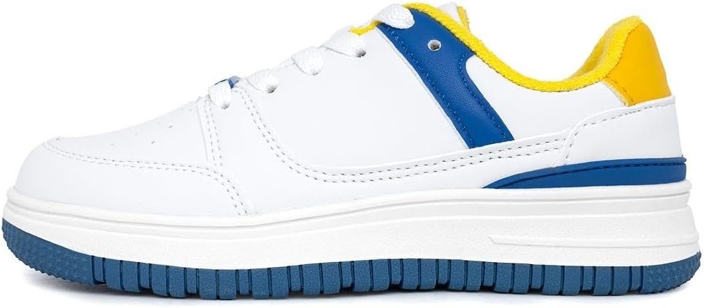 image:imageNautica Boys LowTop Sneakers Basketball Tennis Shoes for Kids Outdoor School Running Shoes Sizes for Big KidLittle KidCobalt Yellowizzy