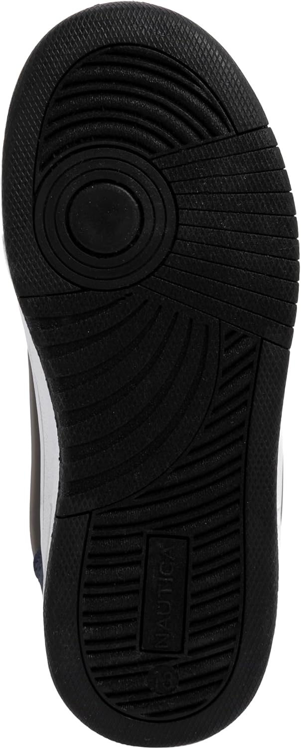 image:imageNautica Boys LowTop Sneakers Basketball Tennis Shoes for Kids Outdoor School Running Shoes Sizes for Big KidLittle KidNavy White Black