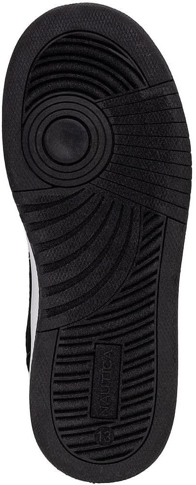 image:imageNautica Boys LowTop Sneakers Basketball Tennis Shoes for Kids Outdoor School Running Shoes Sizes for Big KidLittle KidPanda Black