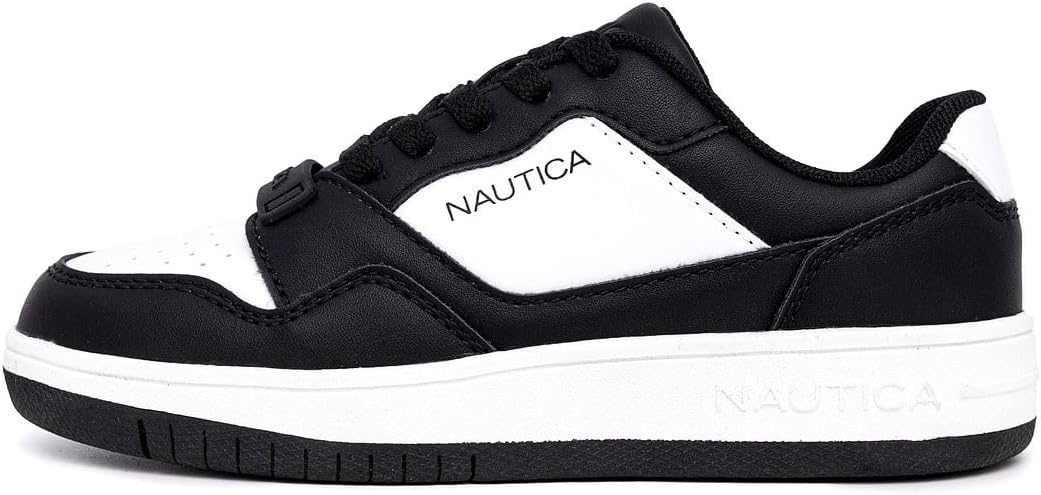 image:imageNautica Boys LowTop Sneakers Basketball Tennis Shoes for Kids Outdoor School Running Shoes Sizes for Big KidLittle KidPanda One