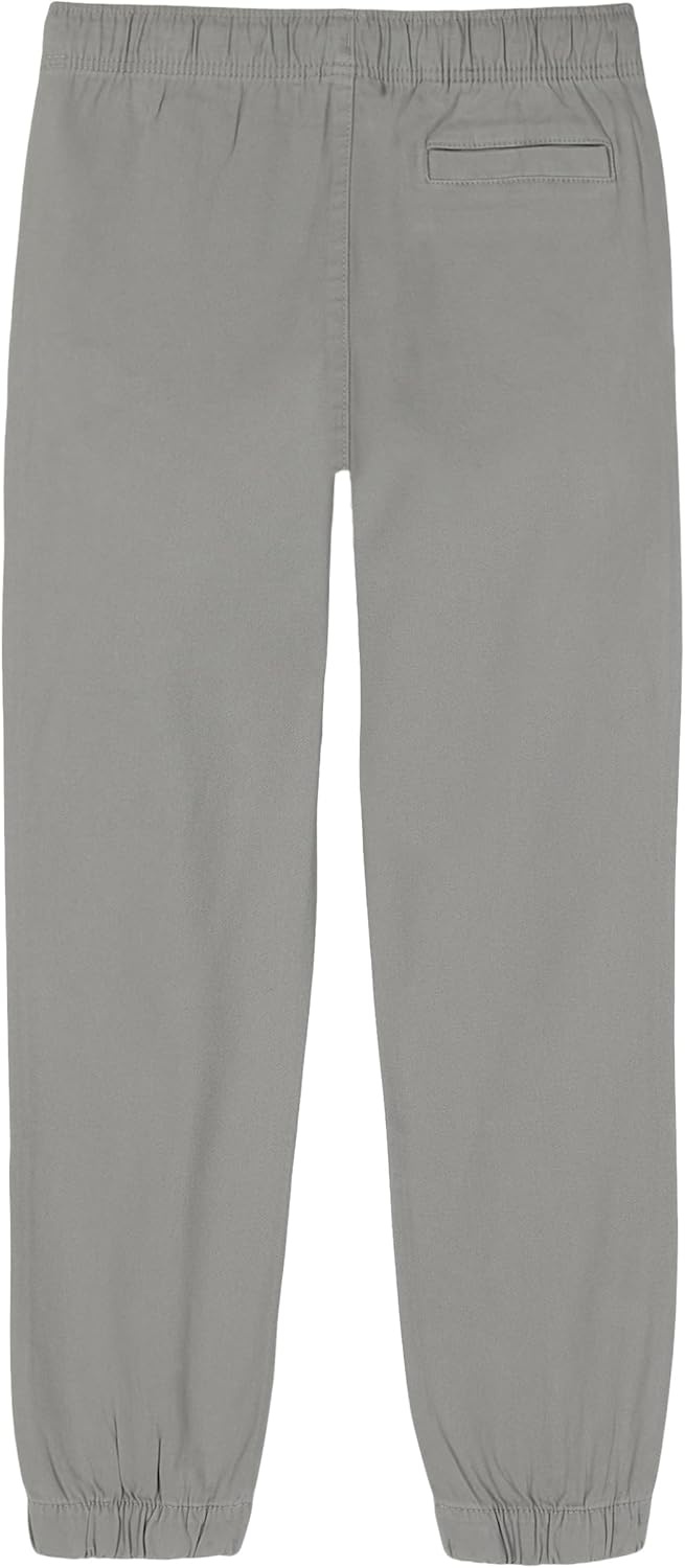 image:imageNautica Boys Pullon Twill Jogger Pant Drawstring ClosureMonument