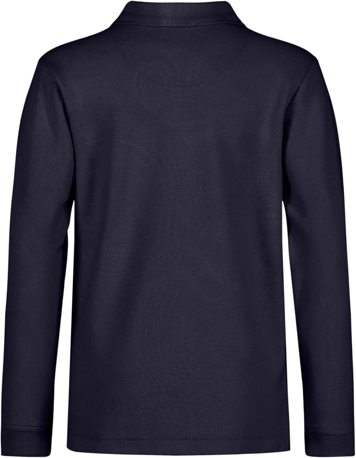 image:imageNautica Boys School Uniform Long Sleeve Polo Shirt Button Closure Comfortable Breathable FabricNavy