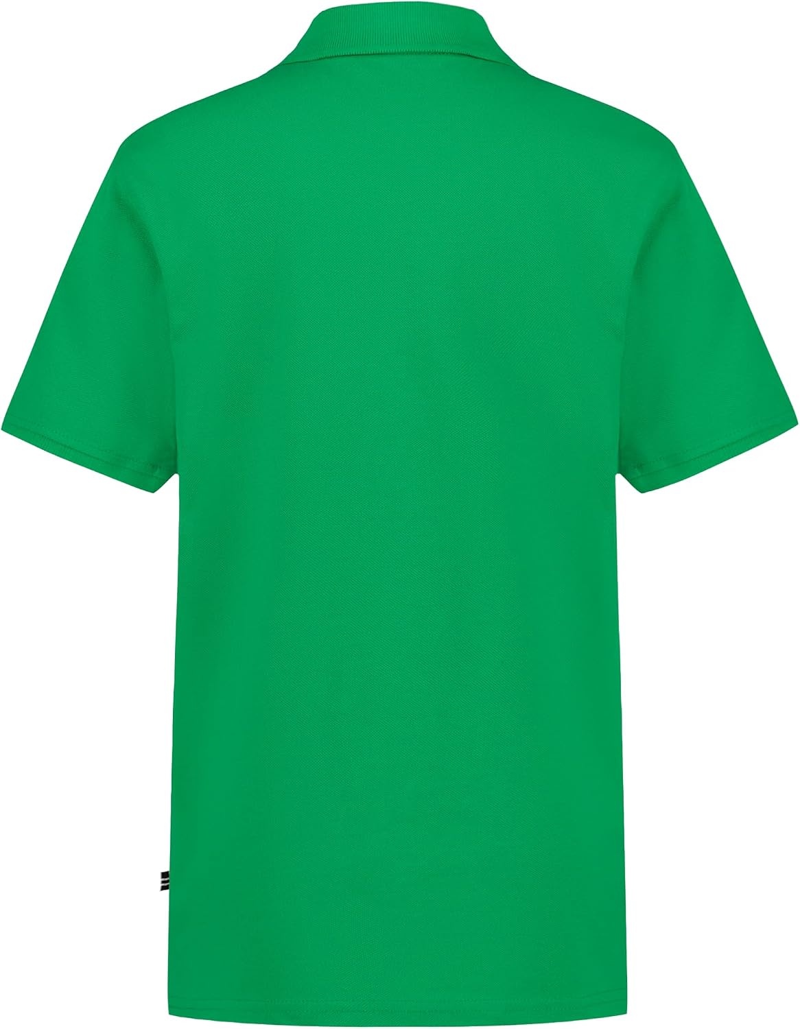 image:imageNautica Boys Short Sleeve Anchor Polo Button Closure Soft amp Comfortable Pique FabricBright Green