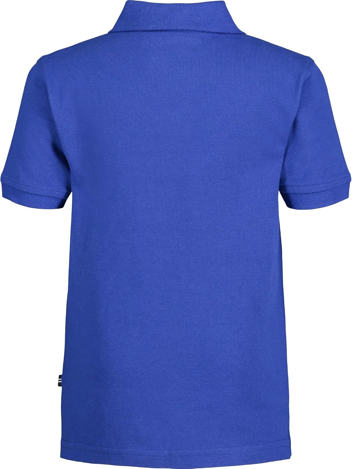 image:imageNautica Boys Short Sleeve Anchor Polo Button Closure Soft amp Comfortable Pique FabricCobalt