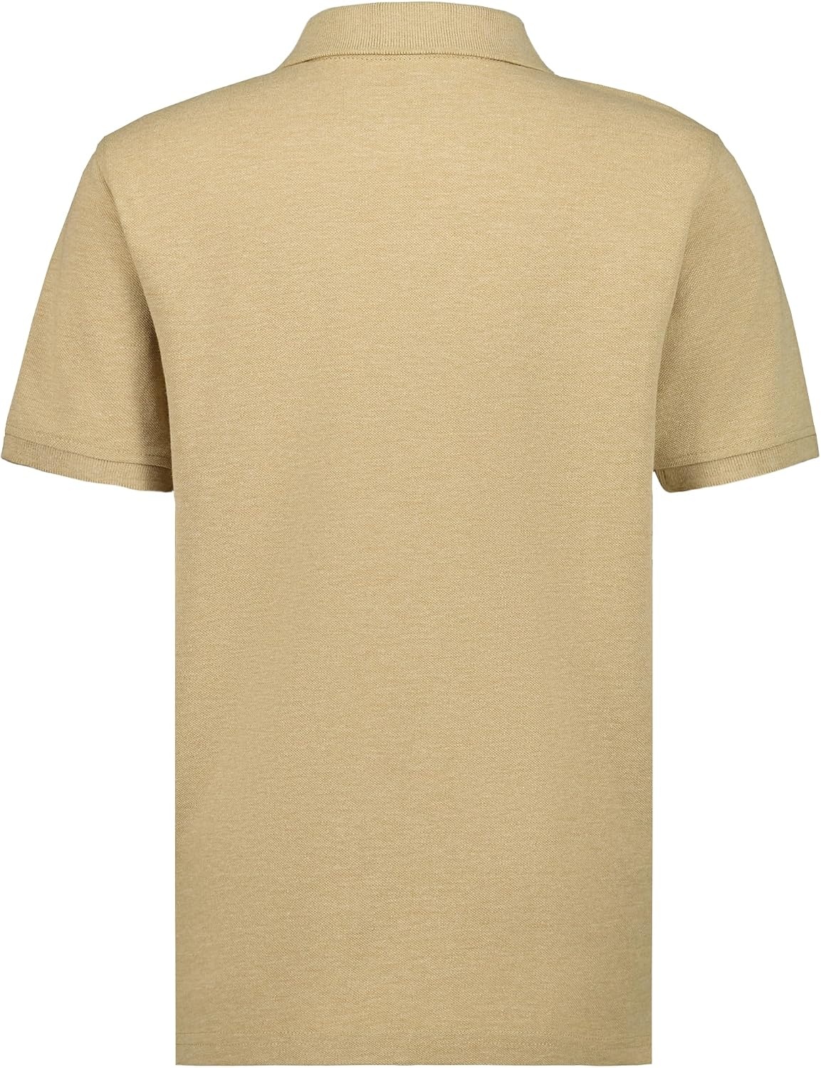 image:imageNautica Boys Short Sleeve Anchor Polo Button Closure Soft amp Comfortable Pique FabricSandy Bar Heather