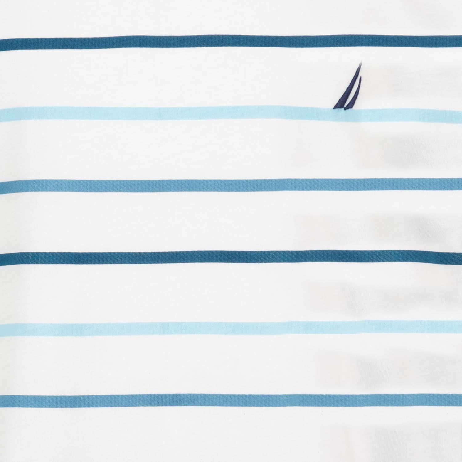 image:imageNautica Boys Short Sleeve Fashion Crew Neck TShirt Soft Comfortable Relaxed FitOpen Stripe Bright White