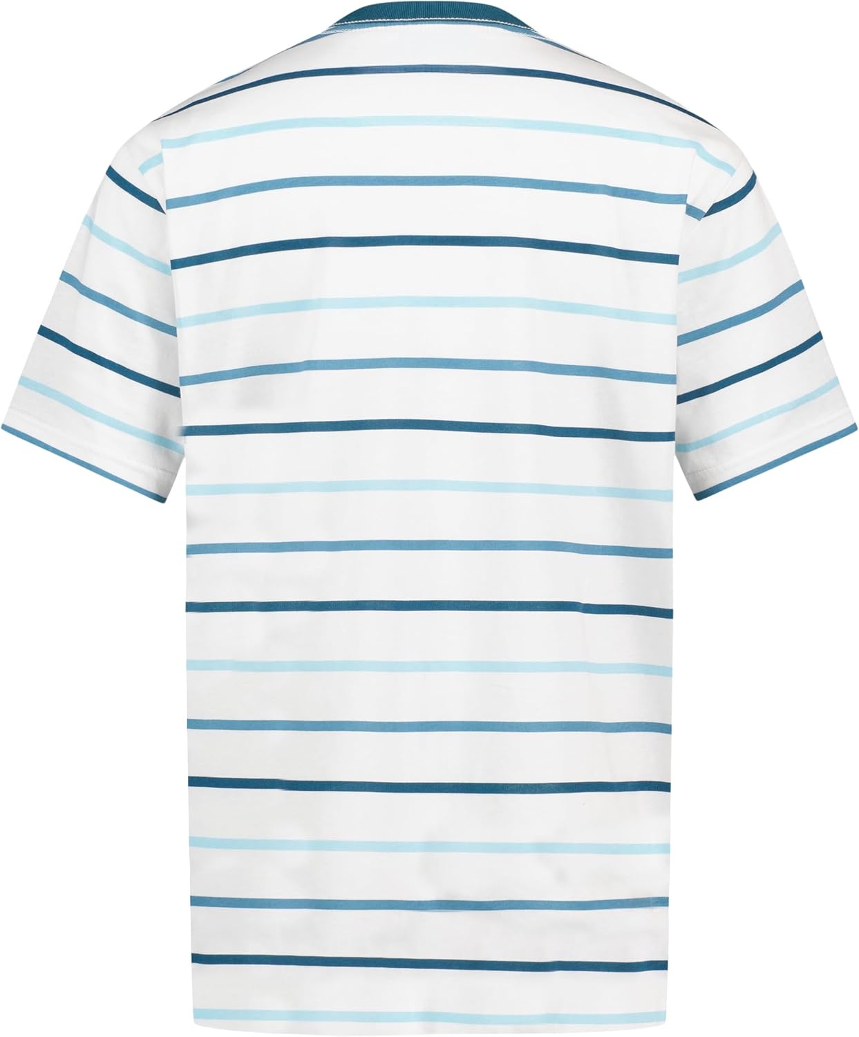 image:imageNautica Boys Short Sleeve Fashion Crew Neck TShirt Soft Comfortable Relaxed FitOpen Stripe Bright White