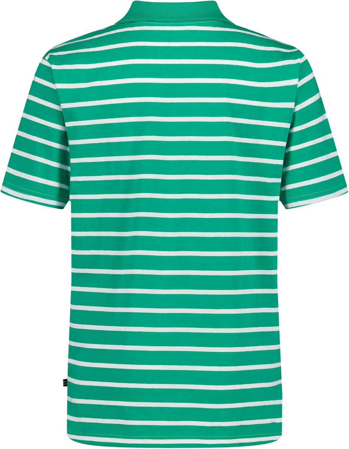 image:imageNautica Boys Short Sleeve Fashion Polo Button Closure Soft amp ComfortableCoast Stripe Gum Drop Green