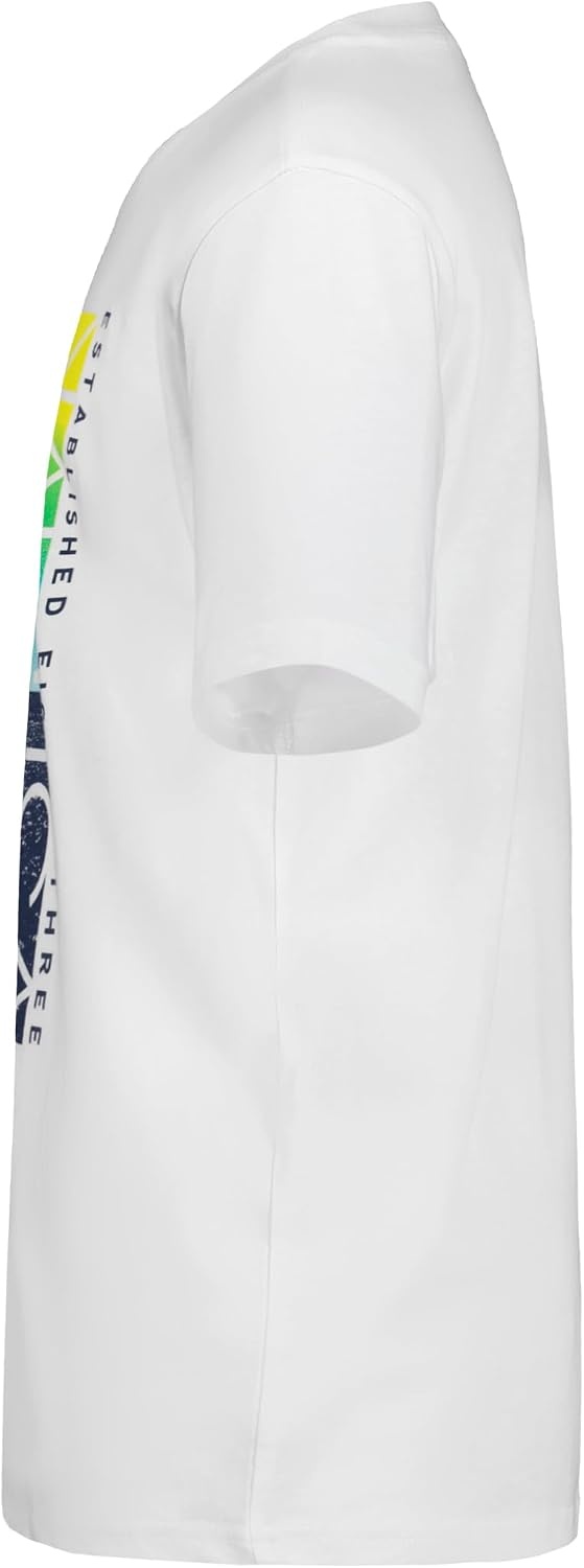 image:imageNautica Boys Short Sleeve JClass Logo Crew Neck TShirt Soft Comfortable Relaxed FitCruising Bright White