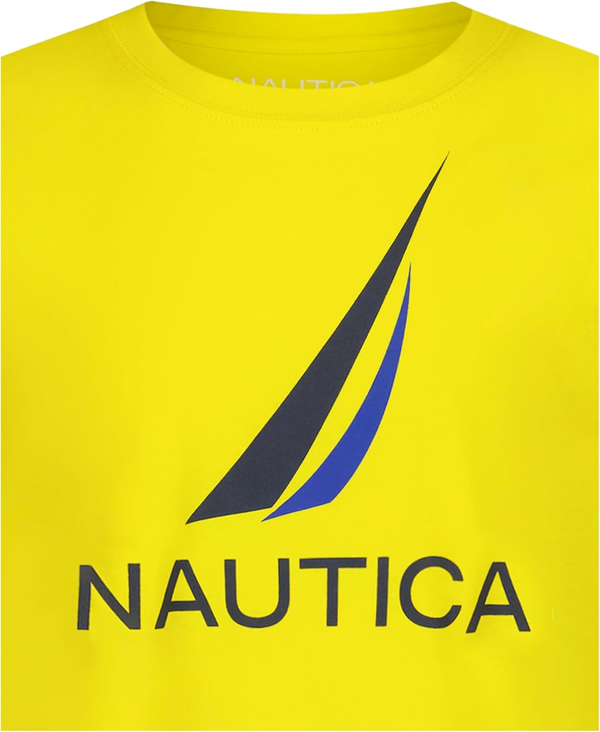 image:imageNautica Boys Short Sleeve JClass Logo Crew Neck TShirt Soft Comfortable Relaxed FitJclass Blazing Yellow