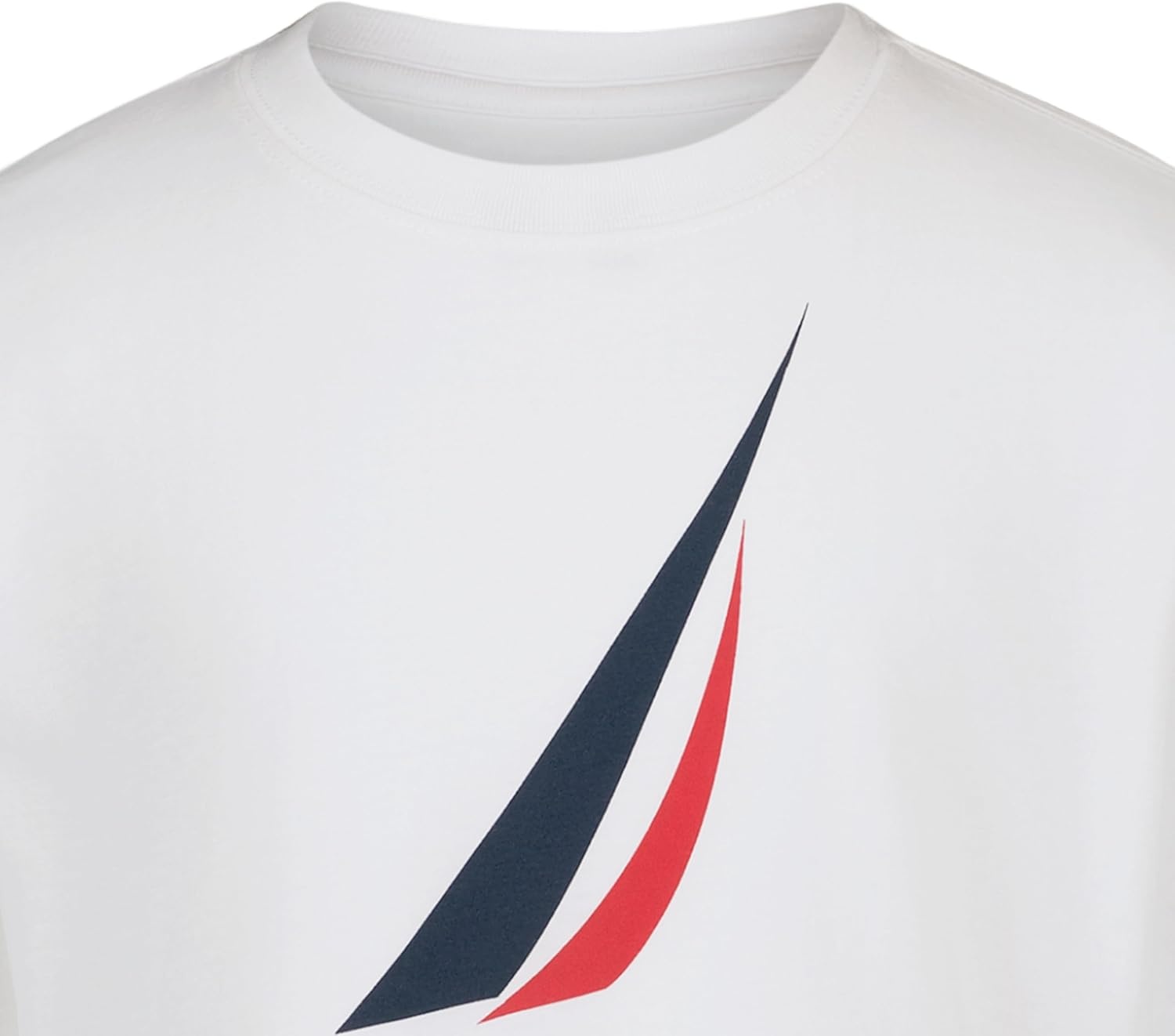 image:imageNautica Boys Short Sleeve JClass Logo Crew Neck TShirt Soft Comfortable Relaxed FitJclass White