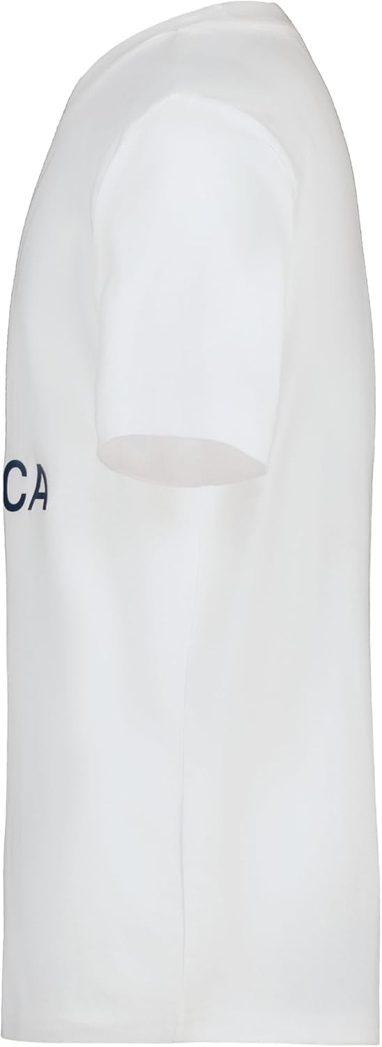 image:imageNautica Boys Short Sleeve JClass Logo Crew Neck TShirt Soft Comfortable Relaxed FitJclass White