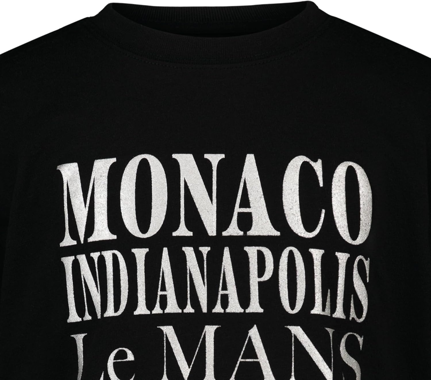 image:imageNautica Boys Short Sleeve JClass Logo Crew Neck TShirt Soft Comfortable Relaxed FitRacing Cities Black