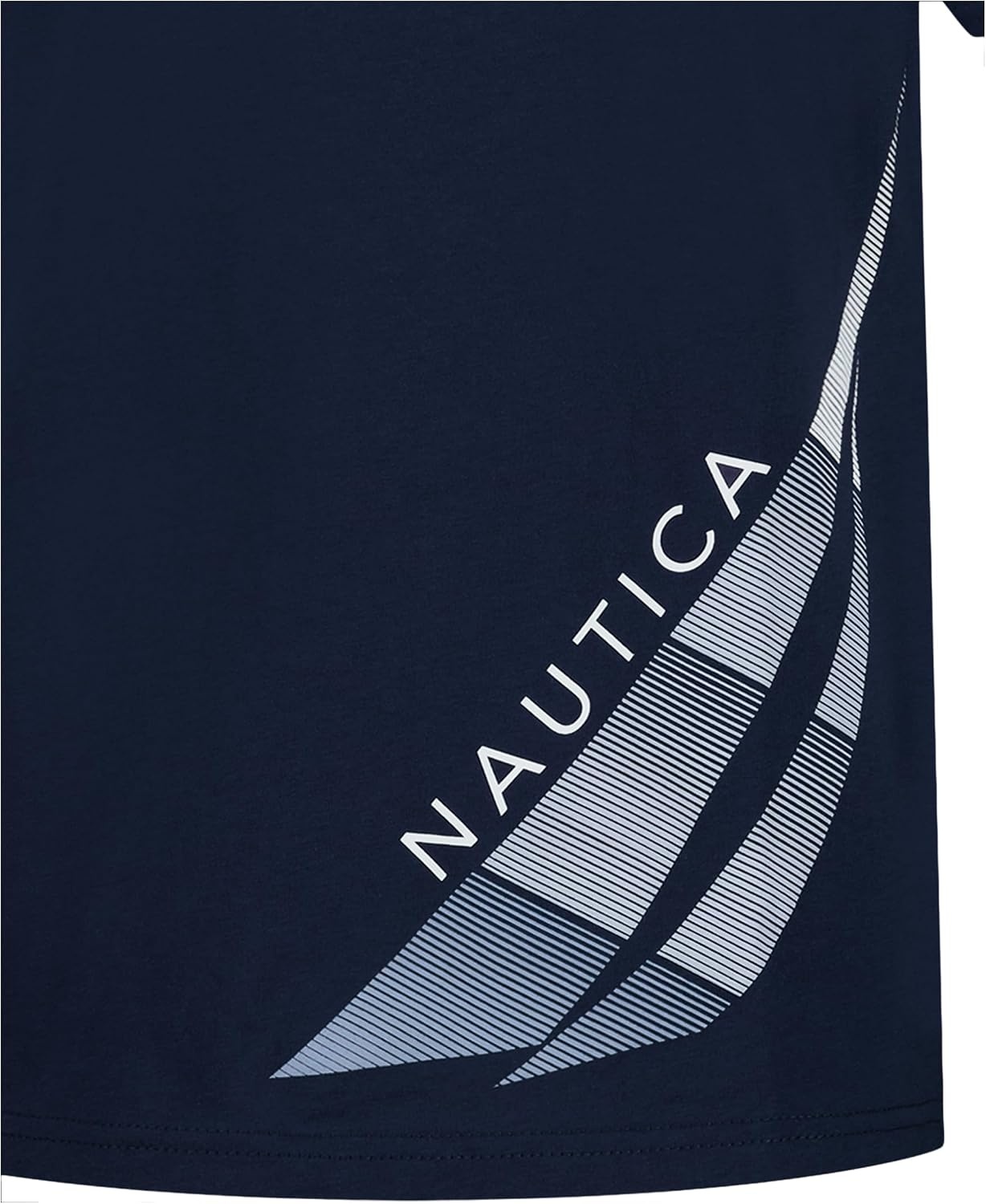 image:imageNautica Boys Short Sleeve JClass Logo Crew Neck TShirt Soft Comfortable Relaxed FitStriped Jclass Blueprint