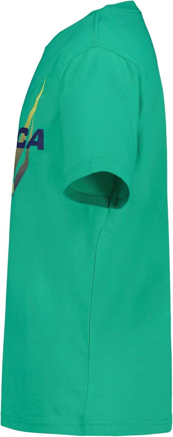 image:imageNautica Boys Short Sleeve JClass Logo Crew Neck TShirt Soft Comfortable Relaxed FitTriple Jclass Gum Drop