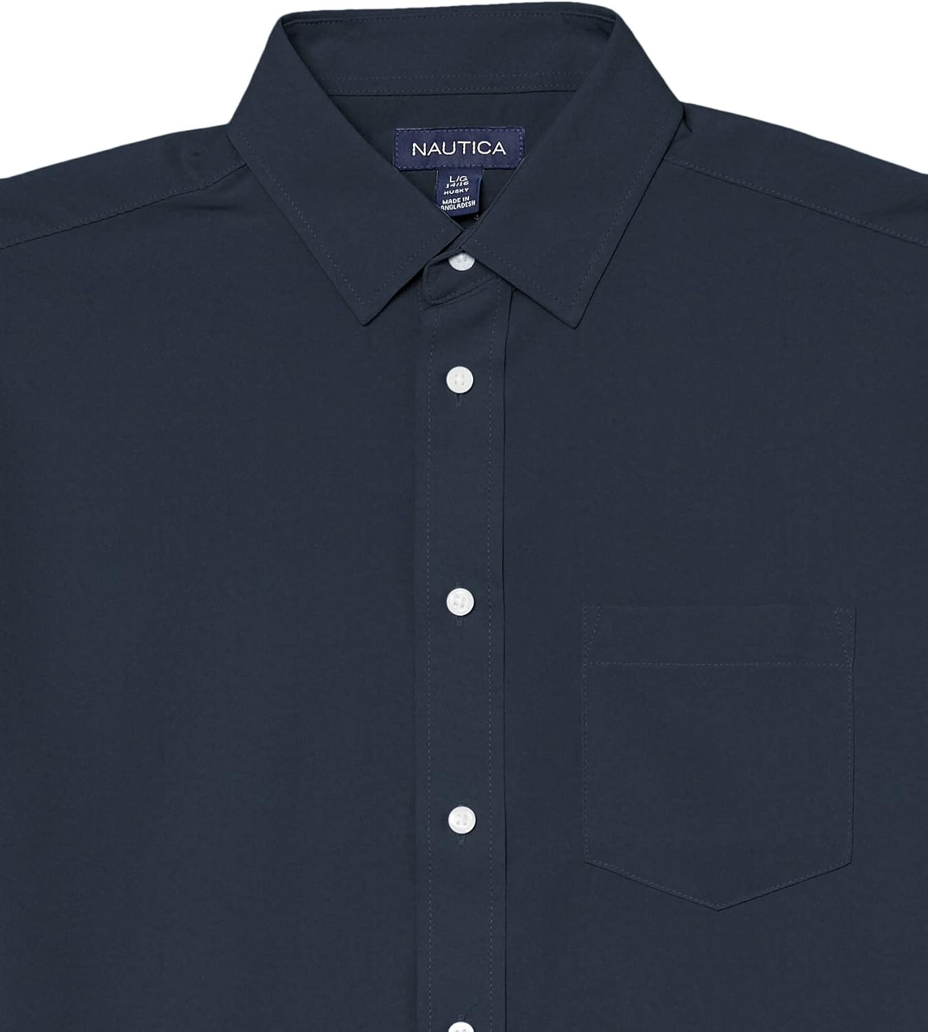 image:imageNautica Boys Short Sleeve Oxford ShirtNavy Performance