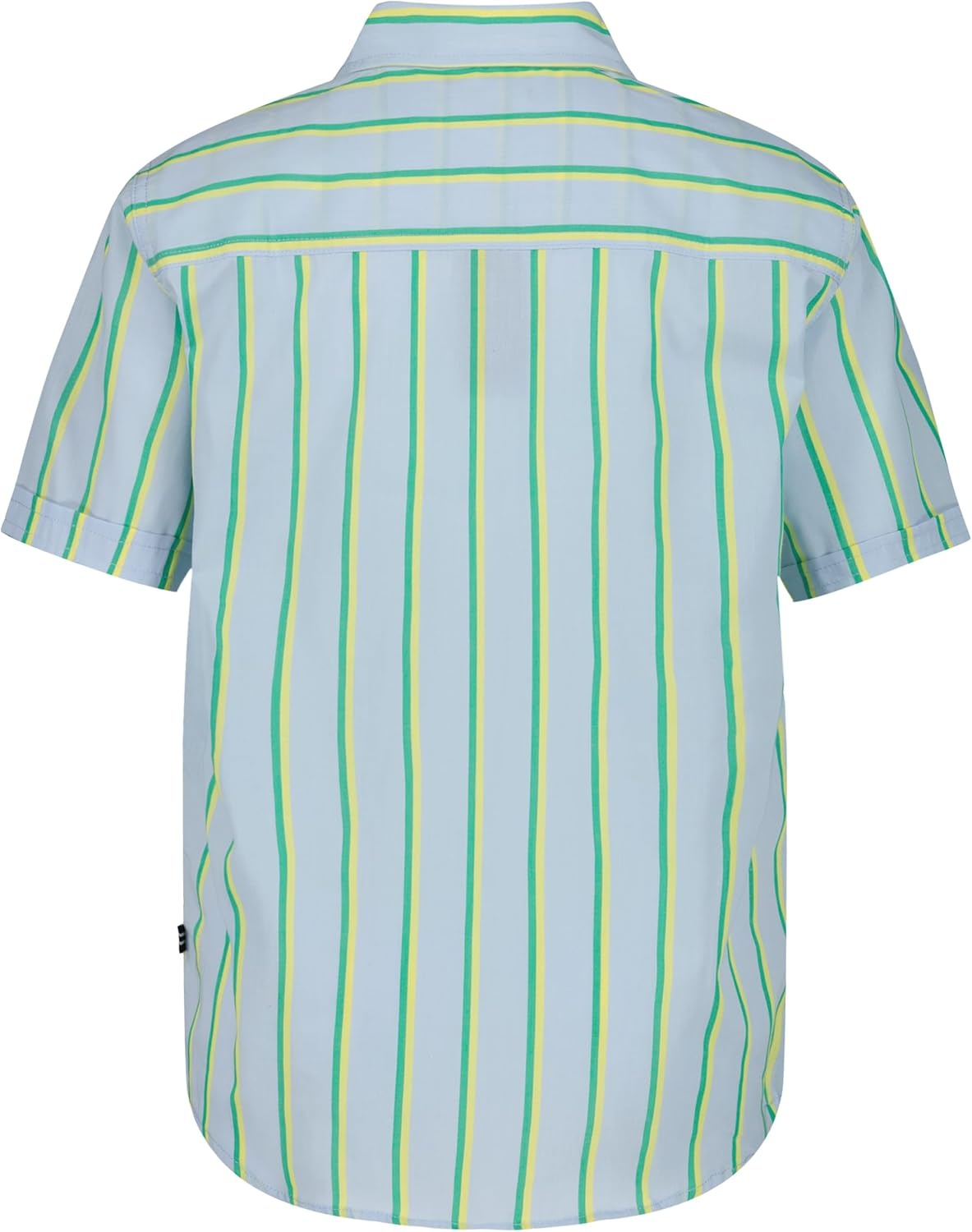 image:imageNautica Boys Short Sleeve Woven ButtonDown Shirt Light Weight amp BreathableCashmere Blue Thin Stripe
