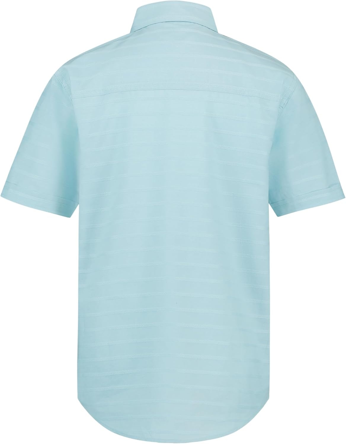 image:imageNautica Boys Short Sleeve Woven ButtonDown Shirt Light Weight amp BreathableDobby Antigua Surf