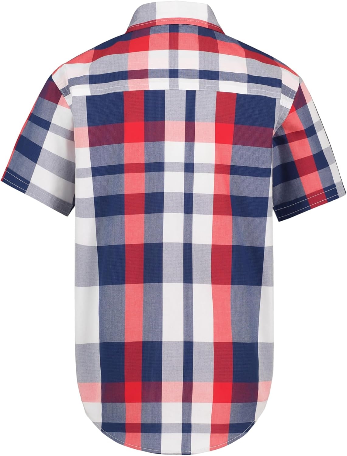 image:imageNautica Boys Short Sleeve Woven ButtonDown Shirt Light Weight amp BreathableLarge Plaid Ski Patrol