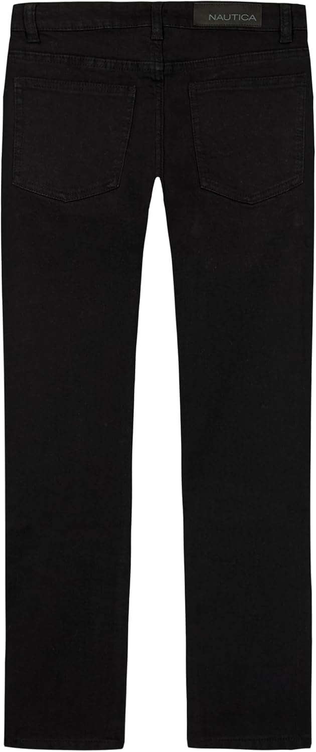 image:imageNautica Boys Skinny Stretch Denim PantBlack