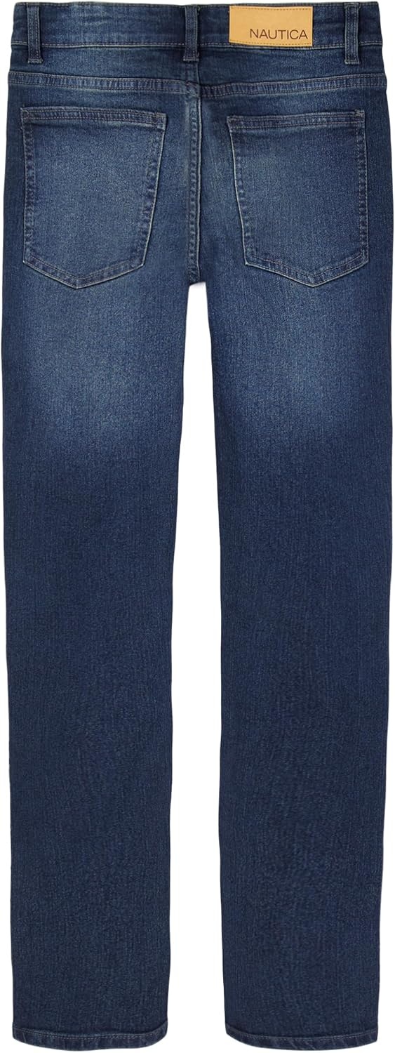 image:imageNautica Boys Skinny Stretch Denim PantMarine Blue