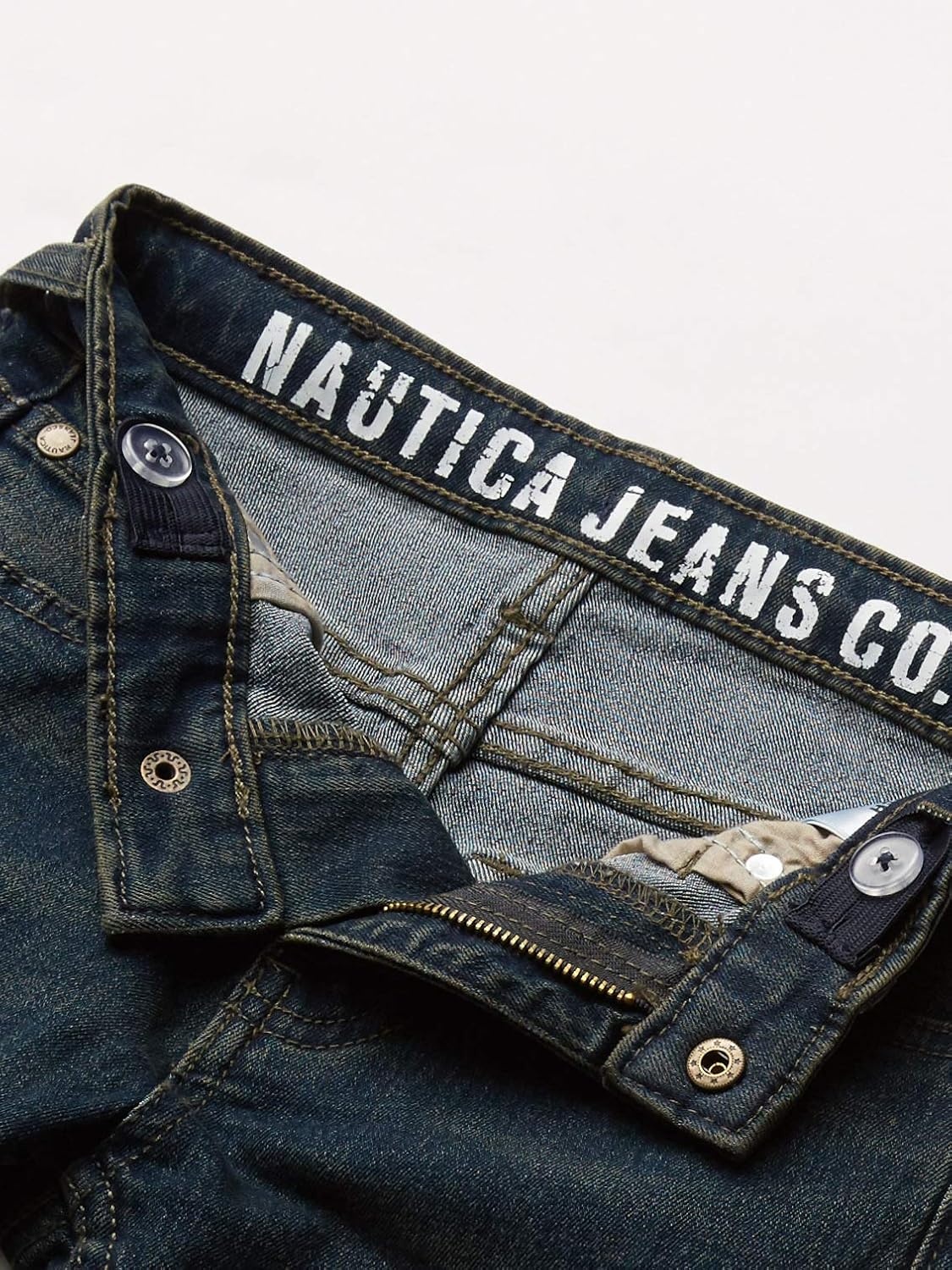 image:imageNautica Boys Skinny Stretch Denim PantNaval Yard Chase
