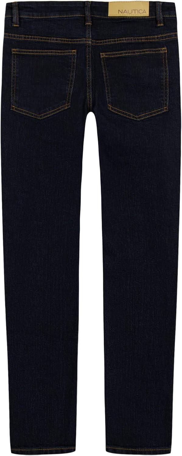 image:imageNautica Boys Skinny Stretch Denim PantNavy Rinse