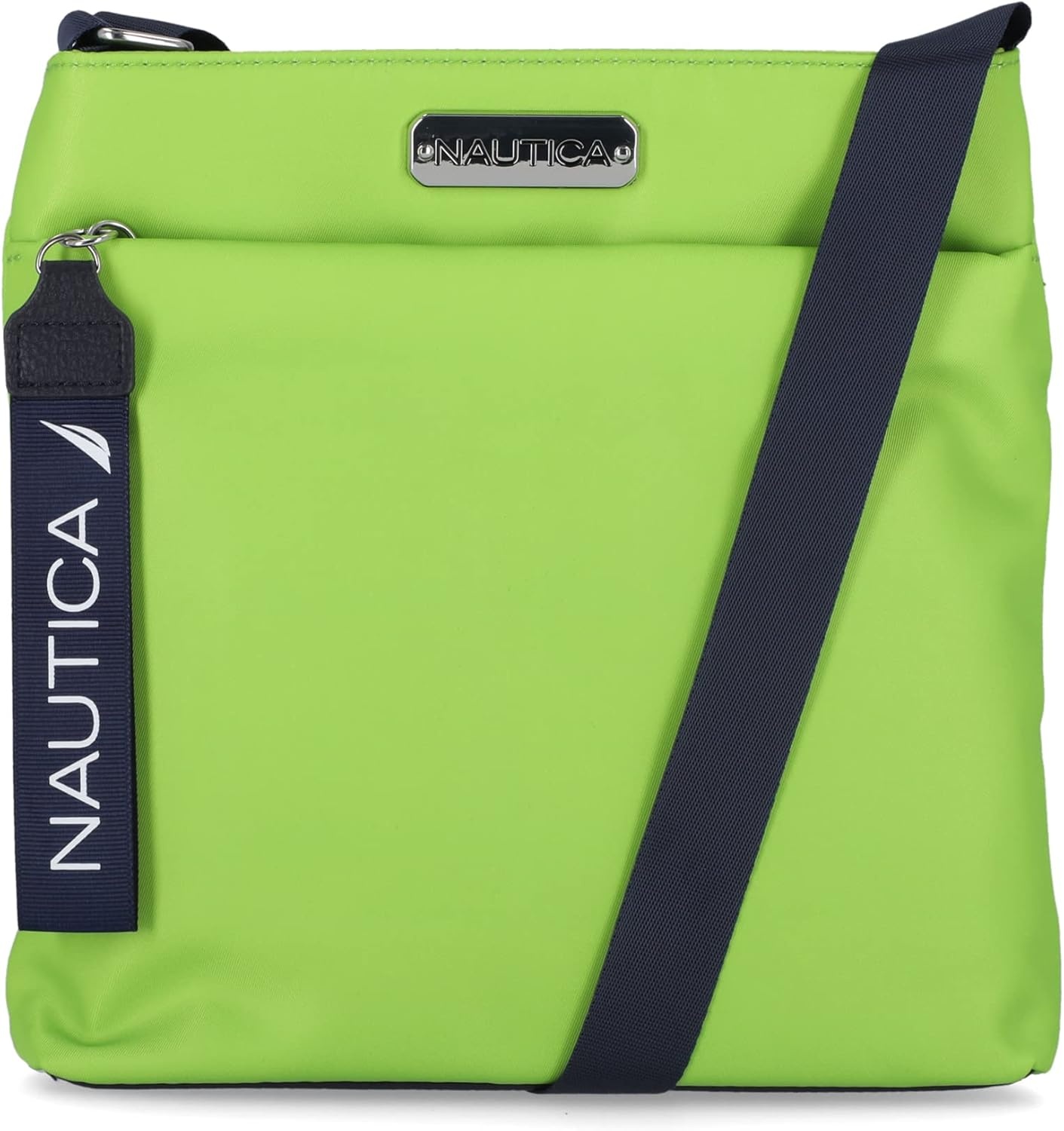 image:imageNautica Diver Nylon Small Womens Crossbody Bag Purse with Adjustable Shoulder StrapLime