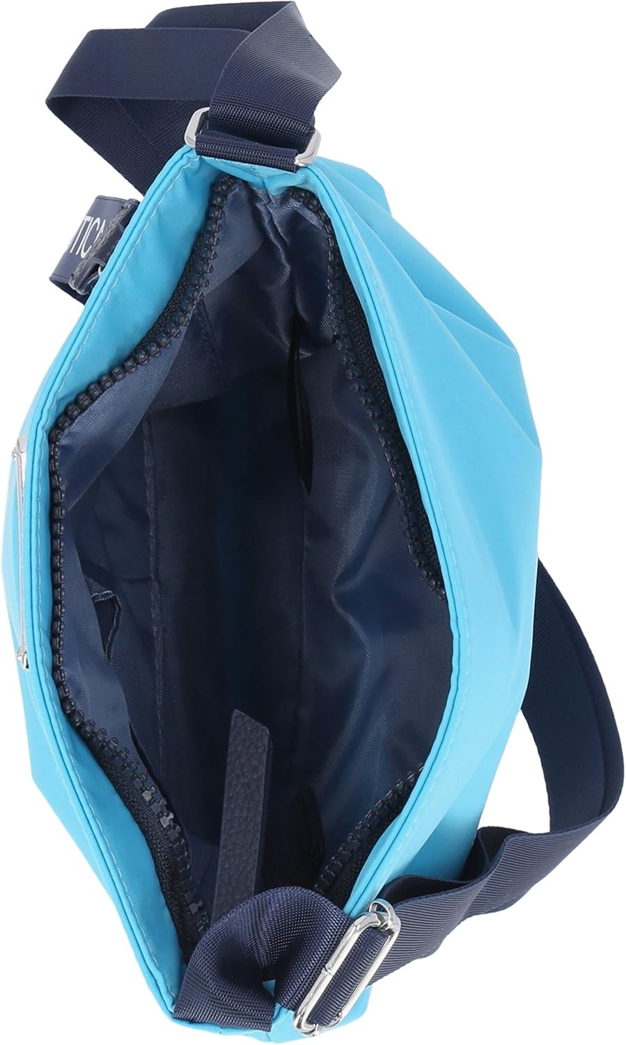 image:imageNautica Diver Nylon Small Womens Crossbody Bag Purse with Adjustable Shoulder StrapScuba Blue