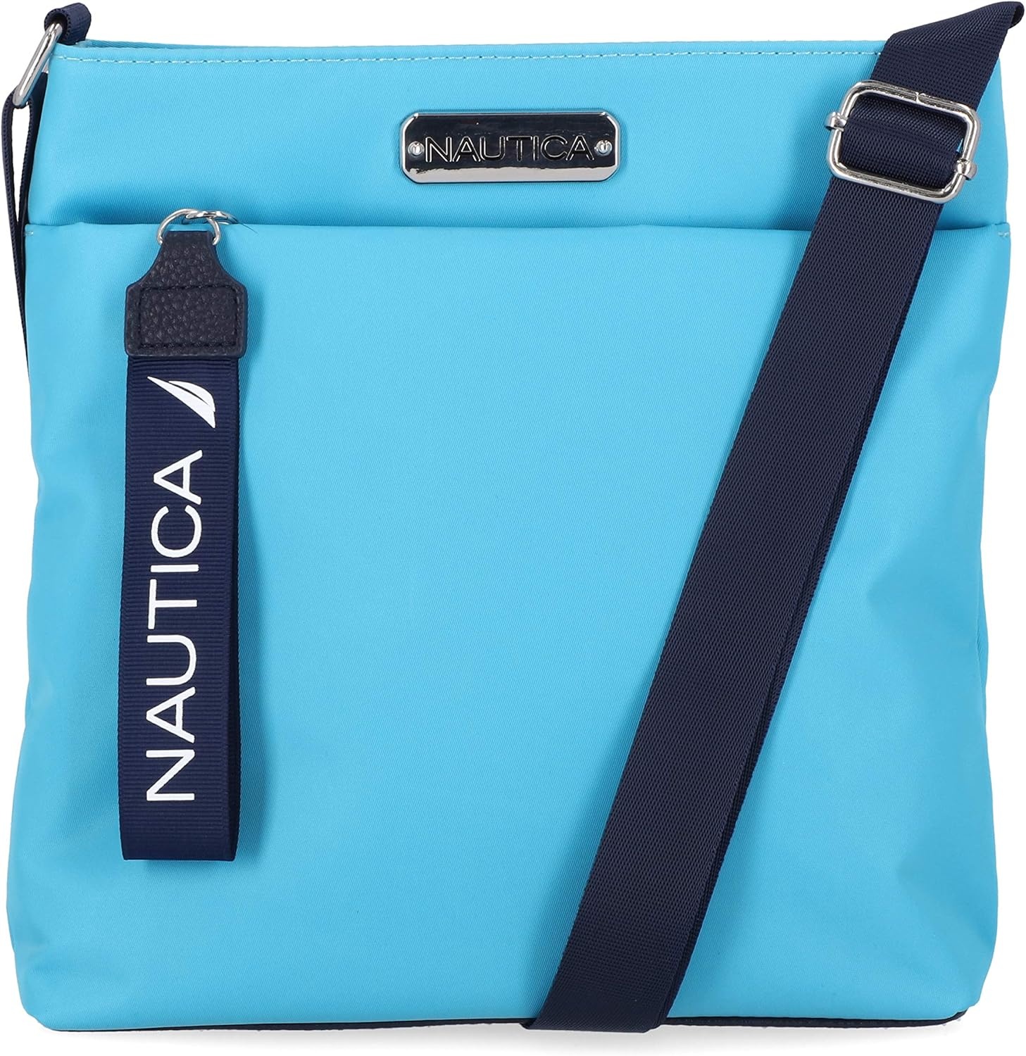 image:imageNautica Diver Nylon Small Womens Crossbody Bag Purse with Adjustable Shoulder StrapScuba Blue
