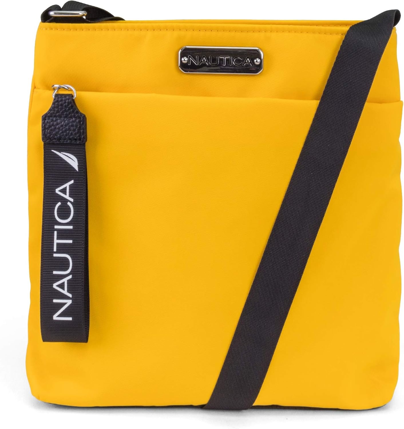 image:imageNautica Diver Nylon Small Womens Crossbody Bag Purse with Adjustable Shoulder StrapSunny Yellow