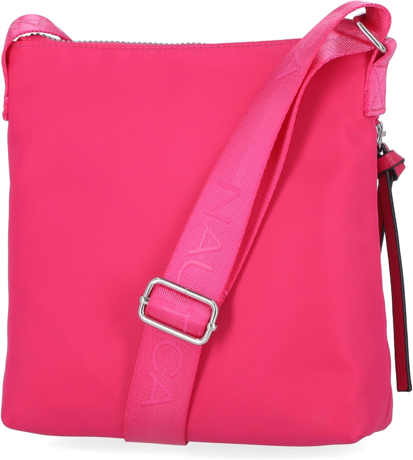 image:imageNautica Diver Nylon Small Womens Crossbody Bag Purse with Adjustable Shoulder StrapZipper Up Raspberry