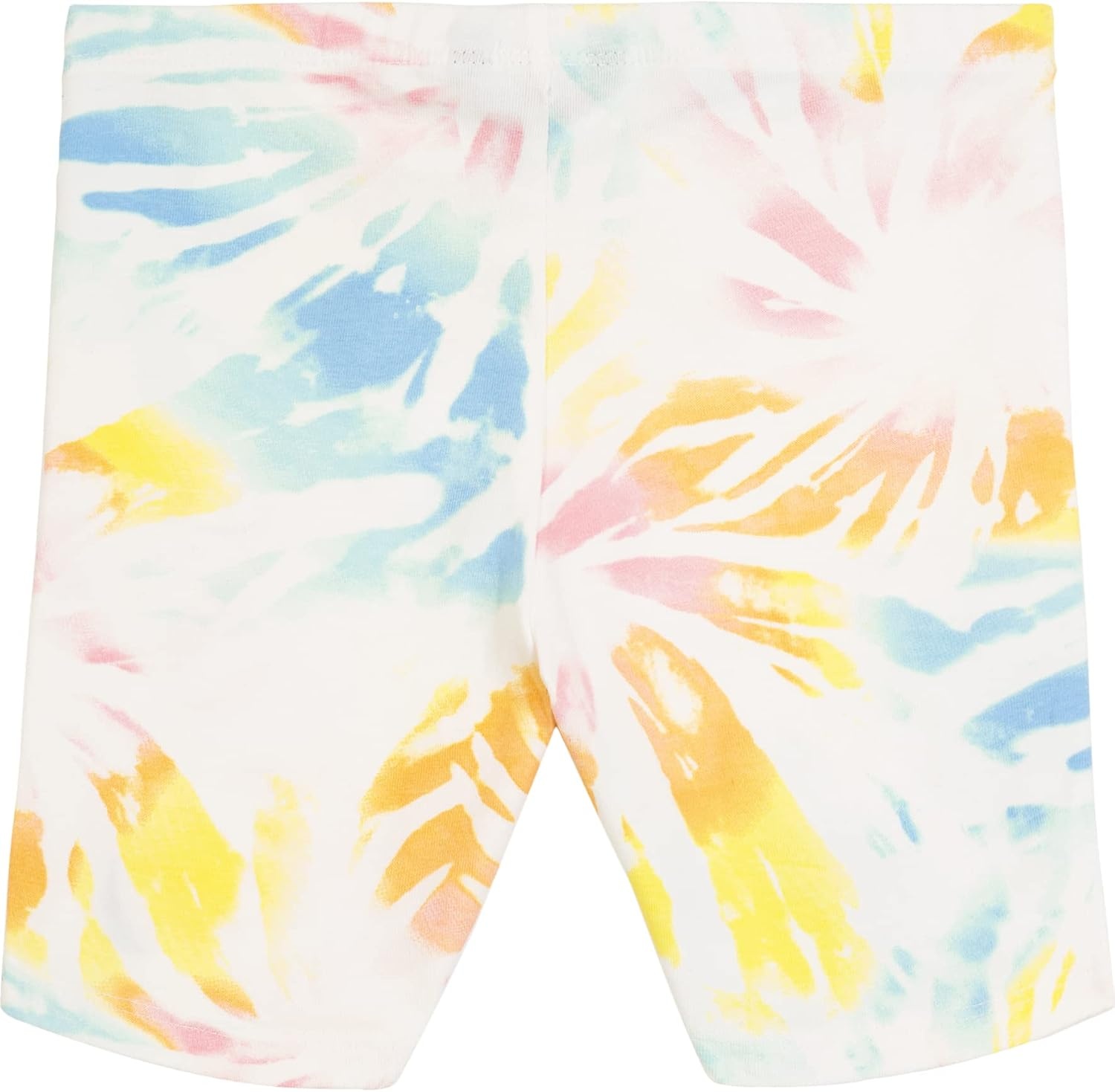 image:imageNautica Girls Active Bike Shorts Soft amp Stretchy Spandex with Flat Waistband amp Logo DesignWhite Sunburst