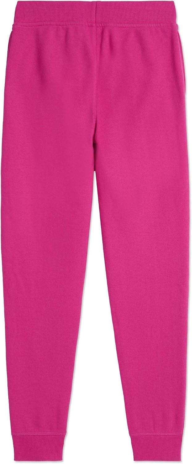 image:imageNautica Girls Fleece Sweatpants Functional Pockets Elastic Waistband amp Drawstring ClosureRose