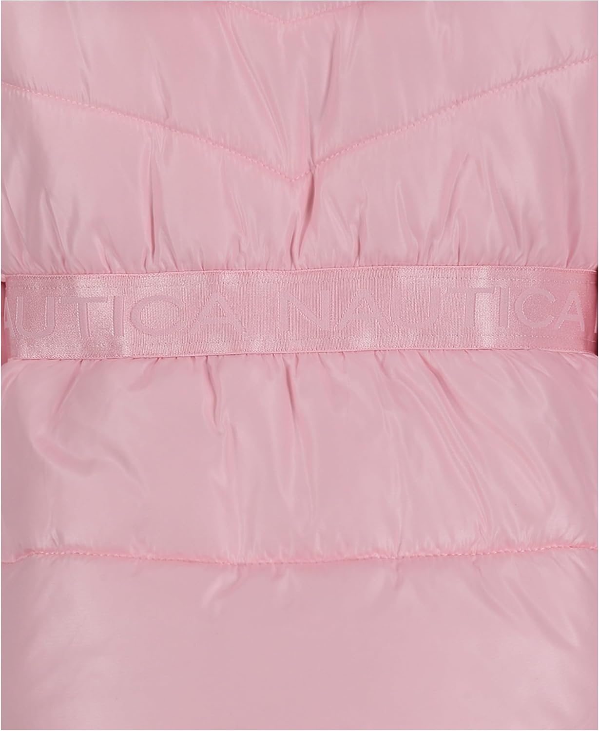 image:imageNautica Girls Heavyweight Hooded Winter Puffer Coat With Full Length ZipperPink Sparkle