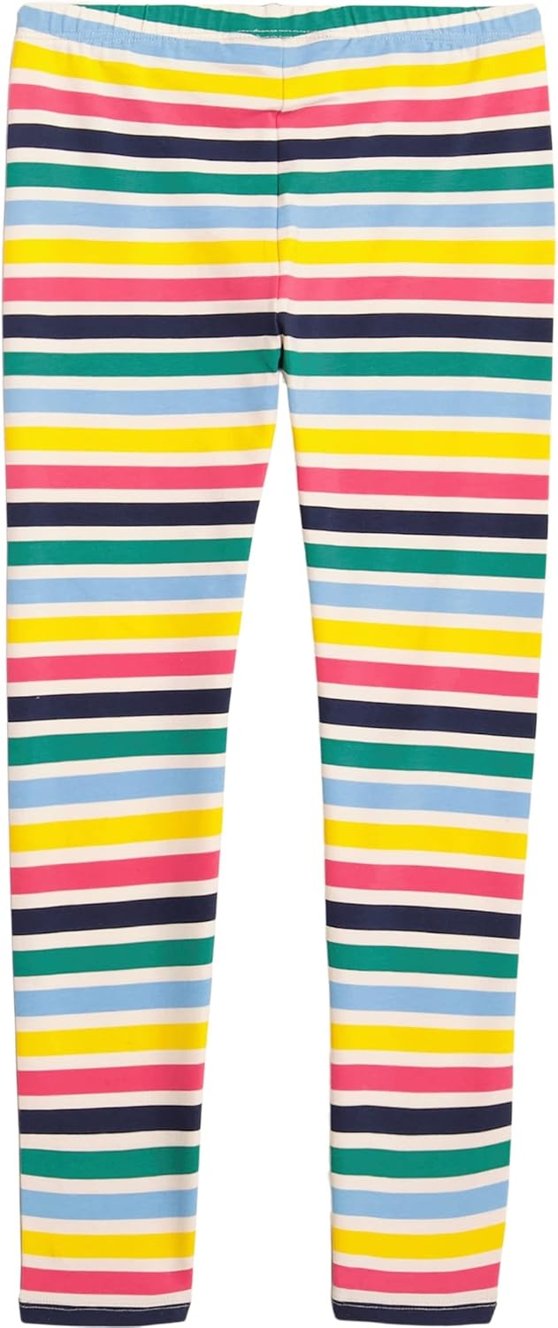 image:imageNautica Girls Leggings Full Length Pullon Stretch Pants with Elastic Waistband amp Logo DetailEggnog Multi