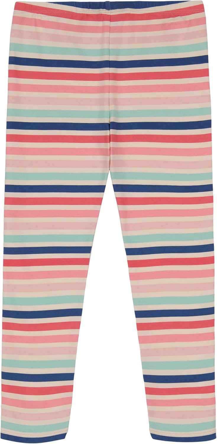 image:imageNautica Girls Leggings Full Length Pullon Stretch Pants with Elastic Waistband amp Logo DetailMulti Eggnog