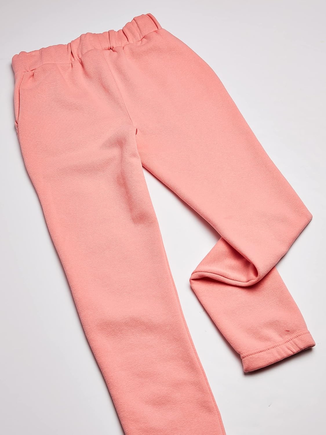 image:imageNautica Girls Logo Sweatpants Fleece Joggers with Ribbed Cuffs amp Functional Side PocketsFlamingo Pink